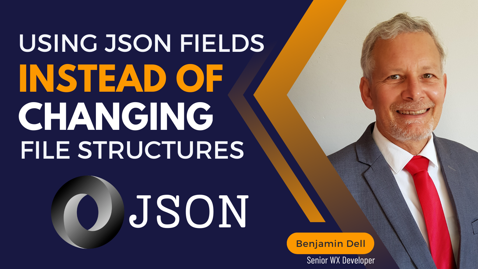 Using Json fields instead of changing file structures in WX